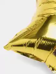 Золотой воздушные шары в форме звезды