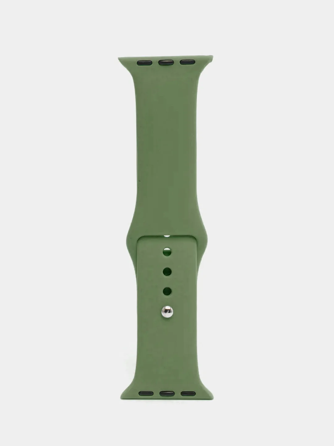 Лесной зеленый ремешок, силиконовый, цветной, для Apple Watch, 38, 40, 42, 44, 45, 49 мм