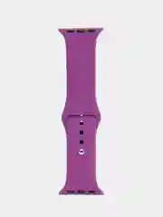 Пурпурный ремешок, силиконовый, цветной, для Apple Watch, 38, 40, 42, 44, 45, 49 мм