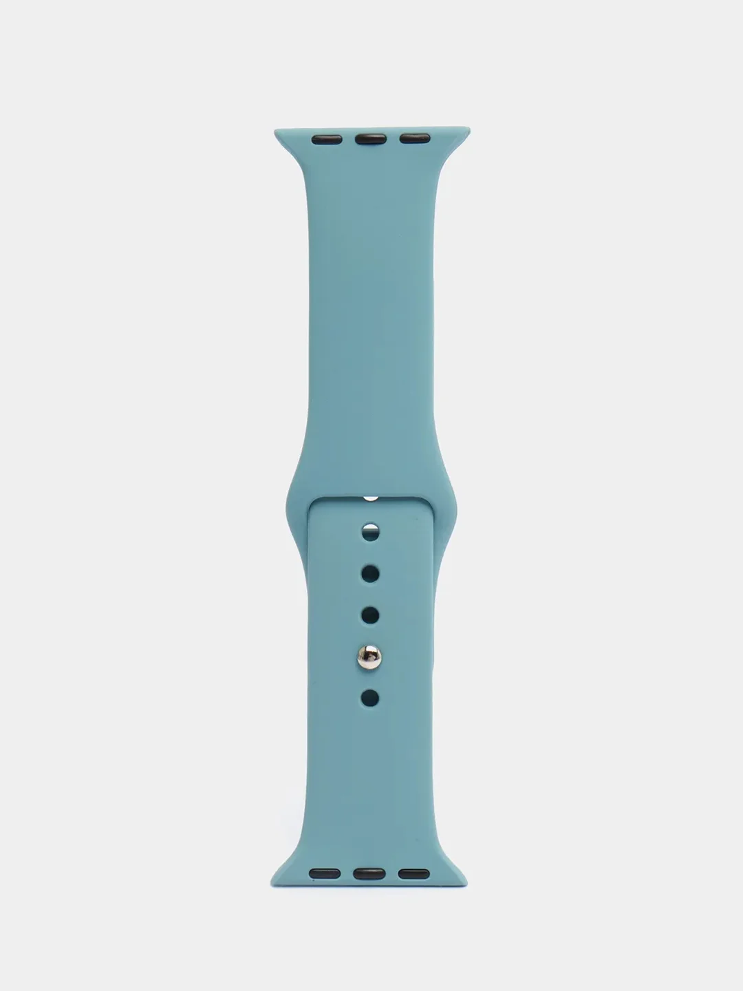 Синий меланж ремешок, силиконовый, цветной, для Apple Watch, 38, 40, 42, 44, 45, 49 мм