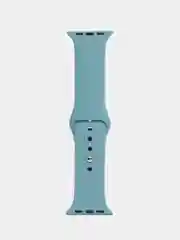 Синий меланж ремешок, силиконовый, цветной, для Apple Watch, 38, 40, 42, 44, 45, 49 мм