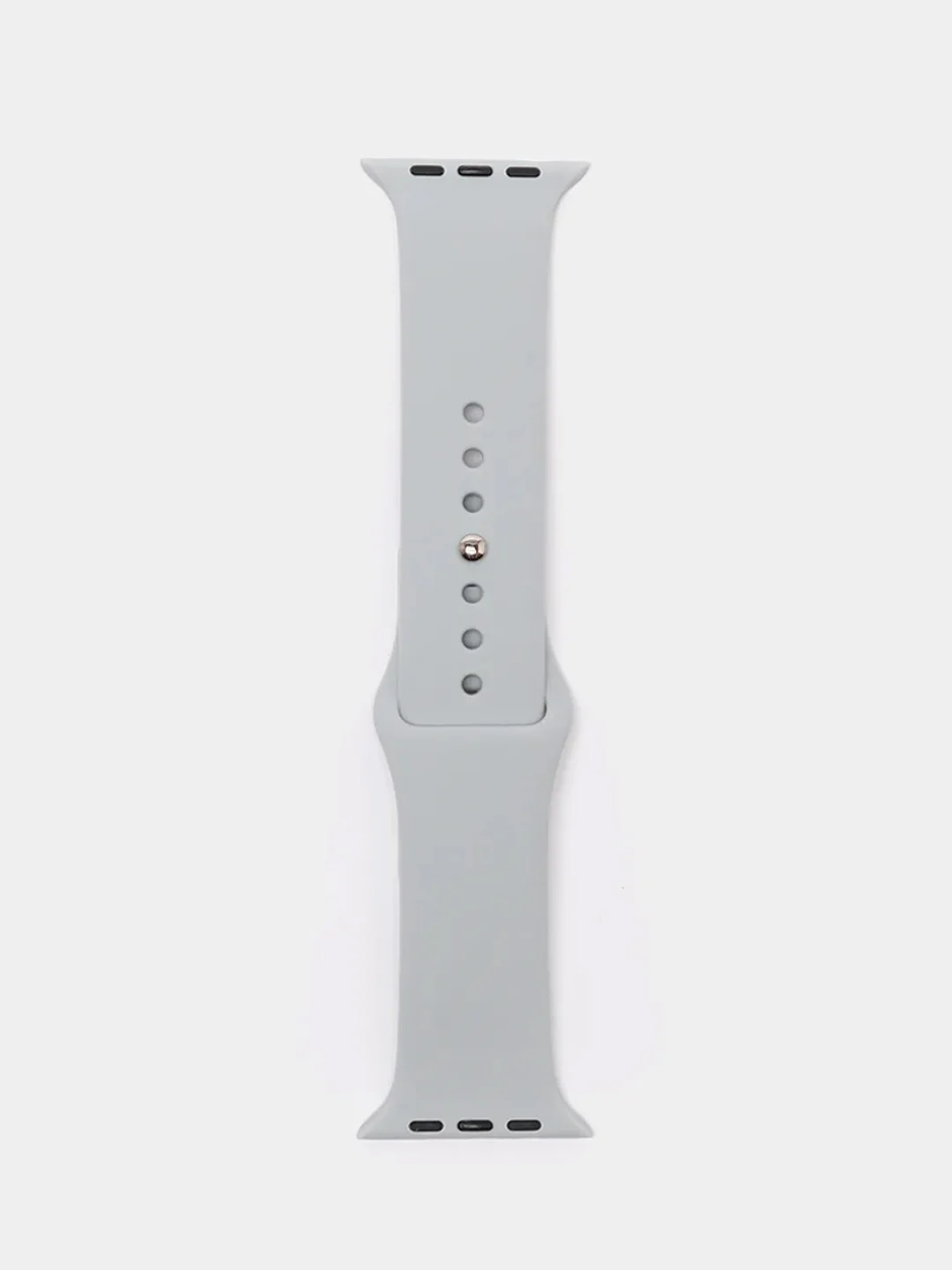 Светло-синий ремешок, силиконовый, цветной, для Apple Watch, 38, 40, 42, 44, 45, 49 мм