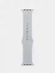 Светло-синий ремешок, силиконовый, цветной, для Apple Watch, 38, 40, 42, 44, 45, 49 мм