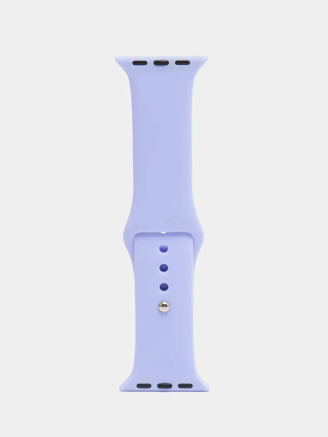 Лавандовый ремешок, силиконовый, цветной, для Apple Watch, 38, 40, 42, 44, 45, 49 мм