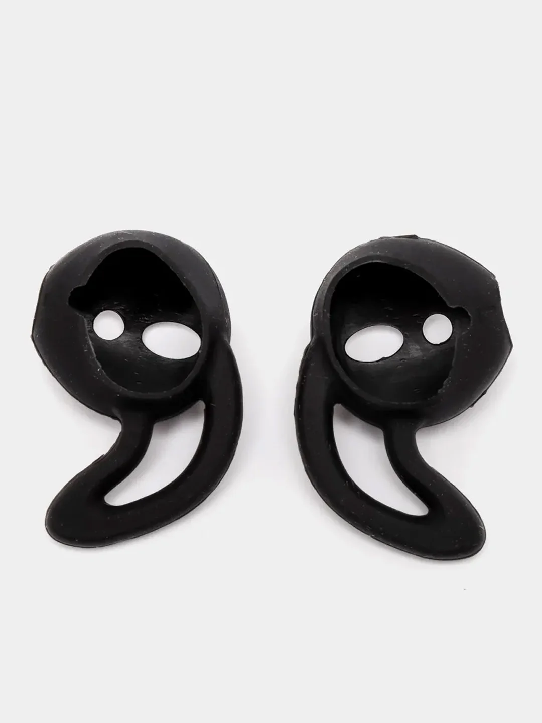 Черный чехол для наушников/Силиконовый держатель наушников/Airpods 1,2, TWS i9S, i10, i14/Haylou