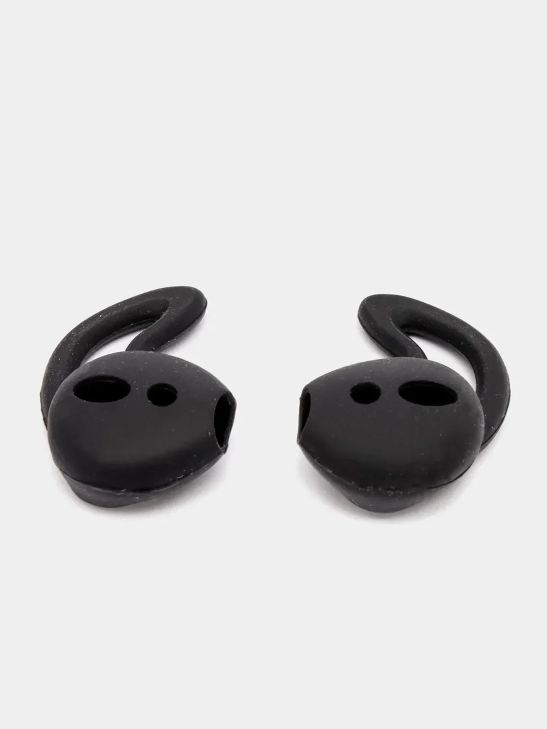Черный чехол для наушников/Силиконовый держатель наушников/Airpods 1,2, TWS i9S, i10, i14/Haylou