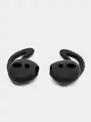 Черный чехол для наушников/Силиконовый держатель наушников/Airpods 1,2, TWS i9S, i10, i14/Haylou