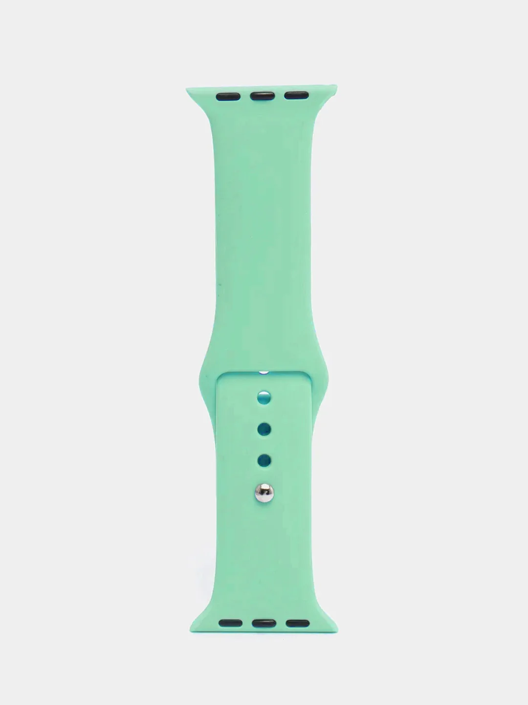 Бирюзовый спортивный силиконовый ремешок для Apple Watch 1/2/3/4/5 размер 42-44