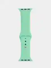 Бирюзовый спортивный силиконовый ремешок для Apple Watch 1/2/3/4/5 размер 42-44