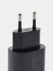 Черный сетевое зарядное устройство Perfeo с разъемом Type-C, 18 W, 2 цвета