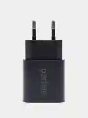 Черный сетевое зарядное устройство Perfeo с разъемом Type-C, 18 W, 2 цвета