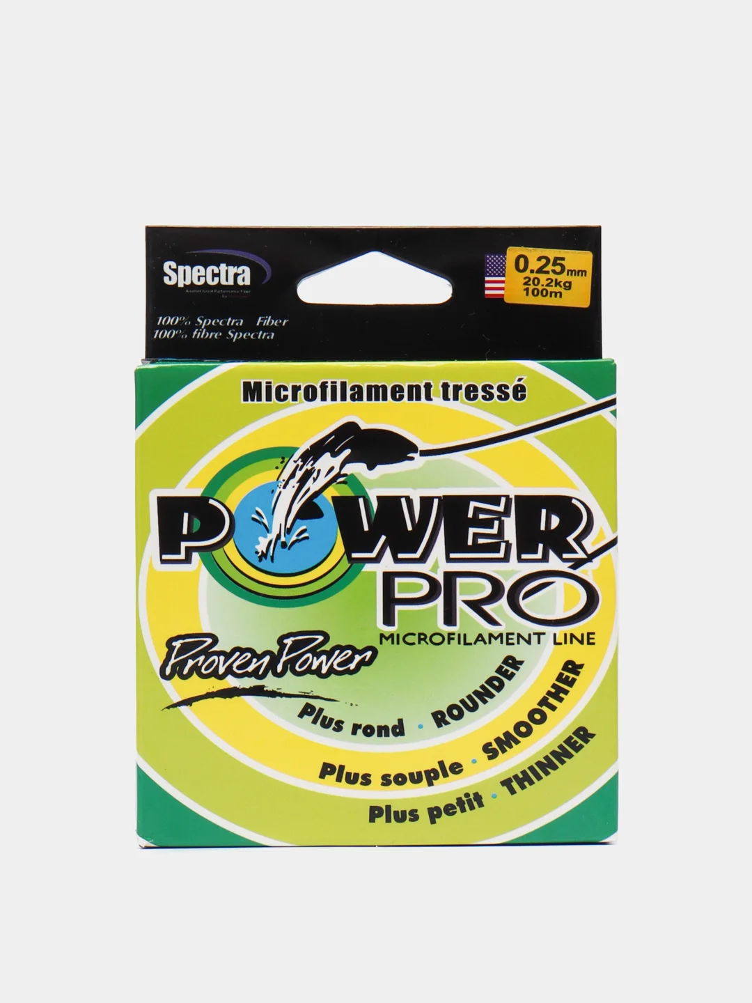 Леска рыболовная плетенная Power Pro, плетенка 100 м