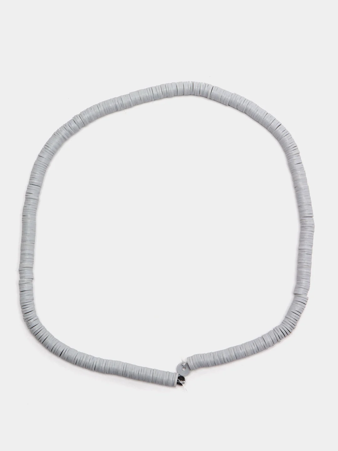 Серый бусины из полимерной глины, рондели, бусины хейши
