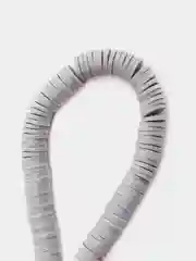 Серый бусины из полимерной глины, рондели, бусины хейши