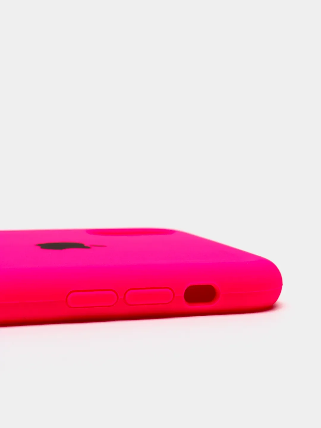 Фуксия чехол силиконовый для iPhone X/XS (Айфон)