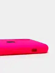 Фуксия чехол силиконовый для iPhone X/XS (Айфон)