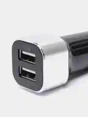 Автомобильное зарядное устройство с двумя разъемами USB Perfeo, 3.1 A, черный