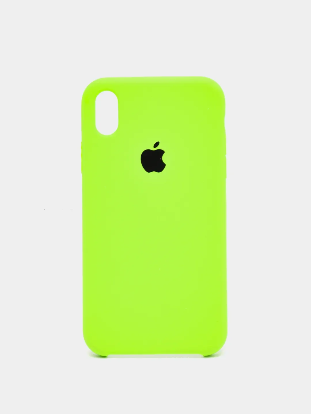 Лайм чехол силиконовый для iPhone X/XS (Айфон)