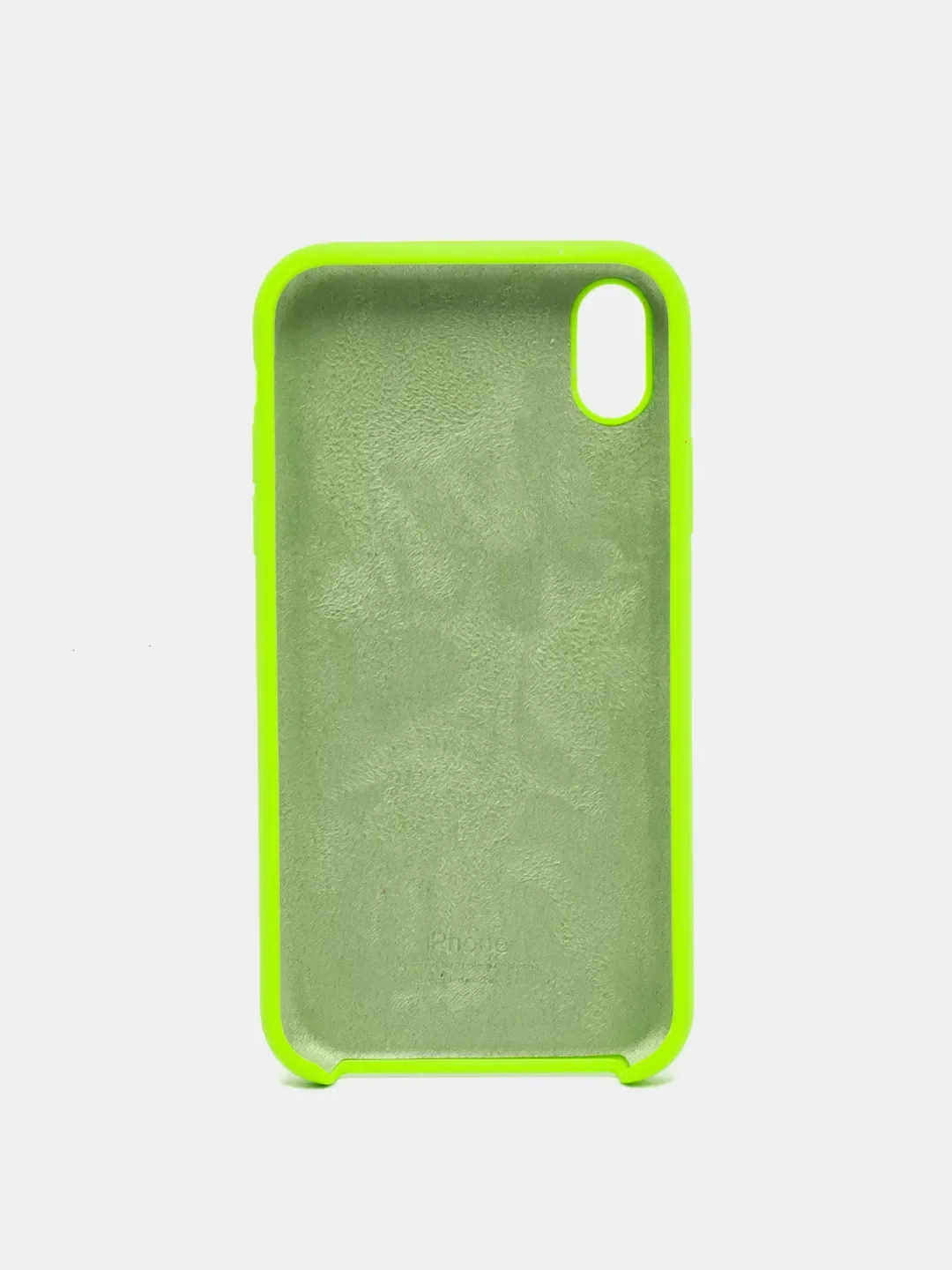 Лайм чехол силиконовый для iPhone X/XS (Айфон)