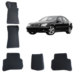 Автомобильные 3D-коврики EVA / ЕВА /ЭВА для Mercedes-Benz C-class W203/Мерседес-Бенц W203