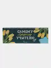 Бордовый планер учителю, воспитателю