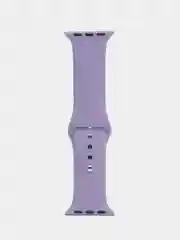 Лавандовый силиконовый ремешок для Apple Watch, 4 размера