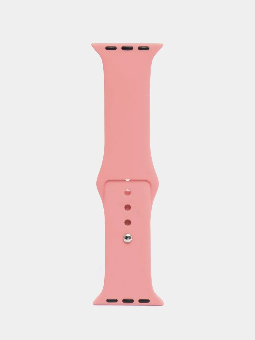 Розовый силиконовый ремешок для Apple Watch, 4 размера