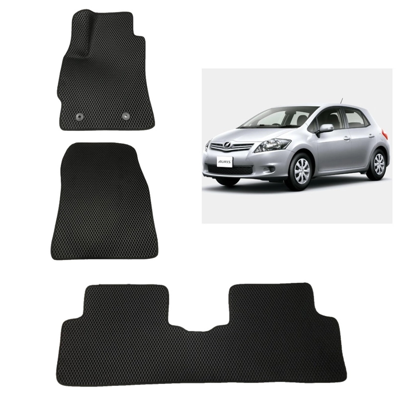 Автомобильные 3D-коврики EVA / ЕВА / ЭВА для Toyota Auris 1 / Тойота Аурис 1 поколение
