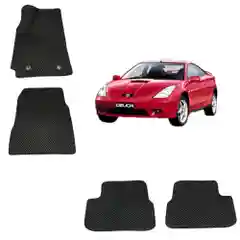 Автомобильные 3D-коврики EVA / ЕВА /ЭВА для Toyota Celica 7 / Тойота Селика 7
