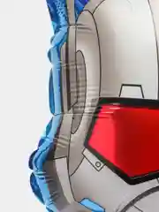 Серебряный шар 3D Супер герои