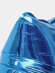Синий воздушные шары в форме звезды