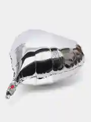 Серебряный воздушные шары "Сердца", 12 цветов