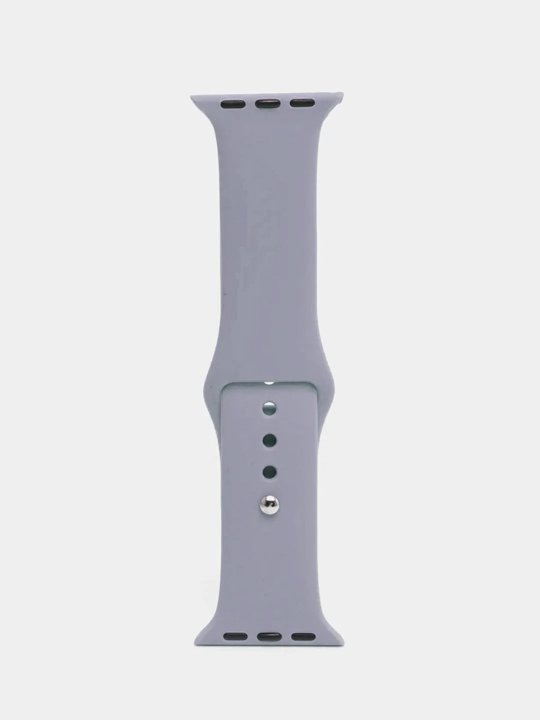 Аметистовый силиконовый ремешок для Apple Watch 3, 4, 5, 6, SE , 7 на 38/42/40/44 (эпл вотч)