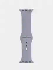 Аметистовый силиконовый ремешок для Apple Watch 3, 4, 5, 6, SE , 7 на 38/42/40/44 (эпл вотч)