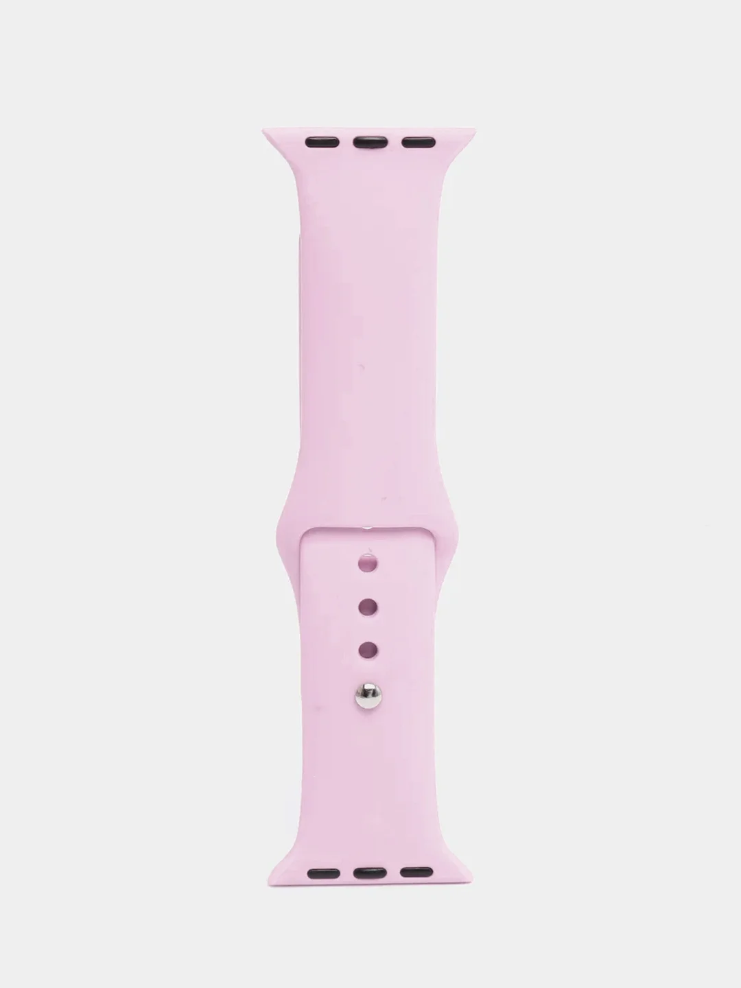 Лавандовый силиконовый ремешок для Apple Watch 3, 4, 5, 6, SE , 7 на 38/42/40/44 (эпл вотч)