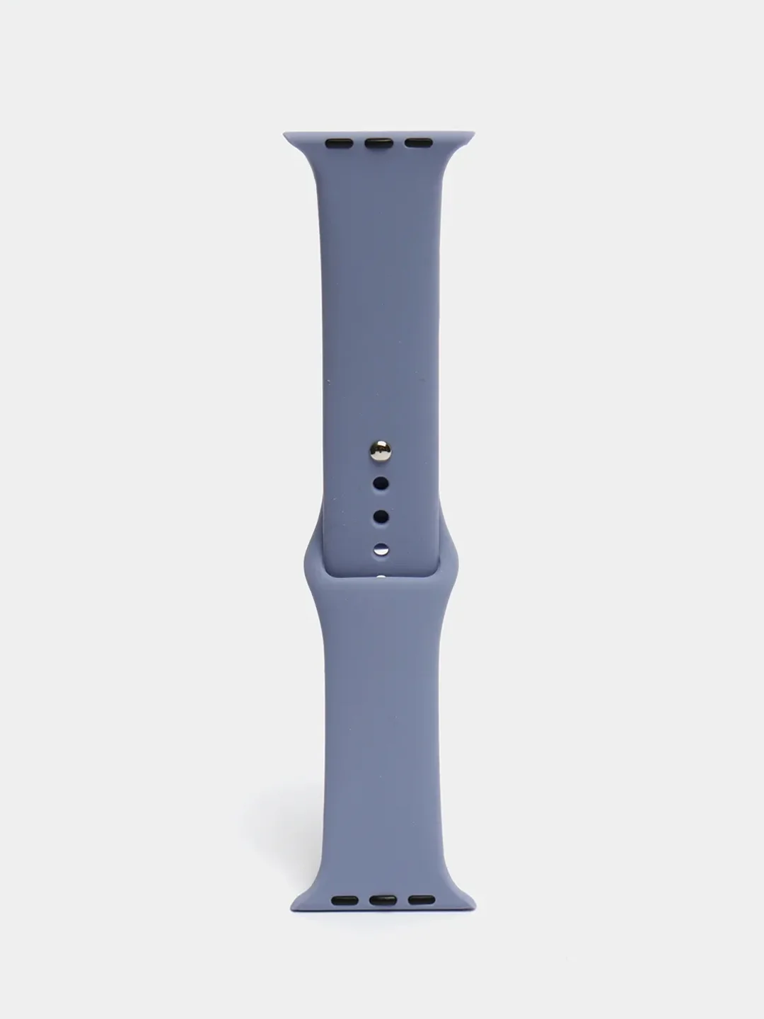 Сиреневый силиконовый ремешок для Apple Watch 3, 4, 5, 6, SE , 7 на 38/42/40/44 (эпл вотч)