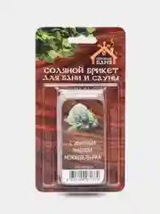 Соль для бани и сауны "Соляная баня" с эфирным маслом можжевельника