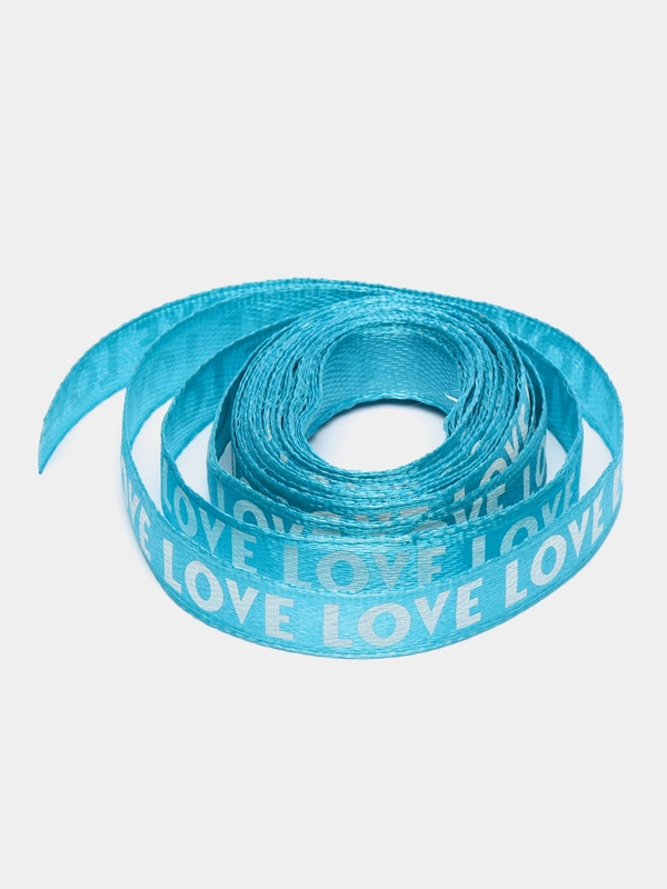 Атласная лента "Love", 10 мм