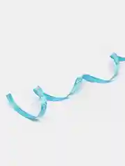 Бирюзовый атласная лента "Love", 10 мм
