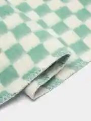 Зеленый байковое хлопчатобумажное одеяло