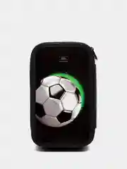 Аметистовый пенал школьный, 3 отделения