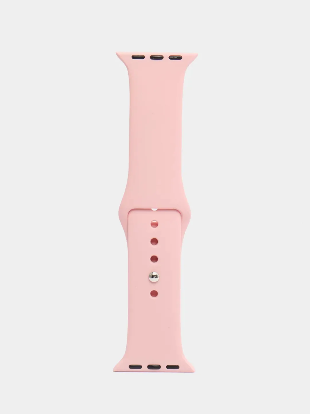Розовый ремешок для Apple Watch, силиконовый, 2 размеров
