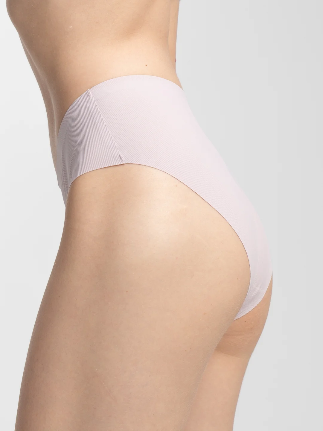 Приглушённый хаки трусы женские бесшовные, базовые размер M, L, XL