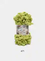 Золотистый хаки пряжа Alize Puffy 100% Микрополиэстер 100г 9м (Часть2)