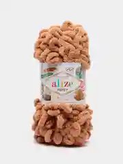 Бежевый пряжа Alize Puffy 100% Микрополиэстер 100г 9м (Часть2)