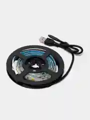 Оранжевый светодиодная LED лента, с USB,  влагозащитная, 1 м