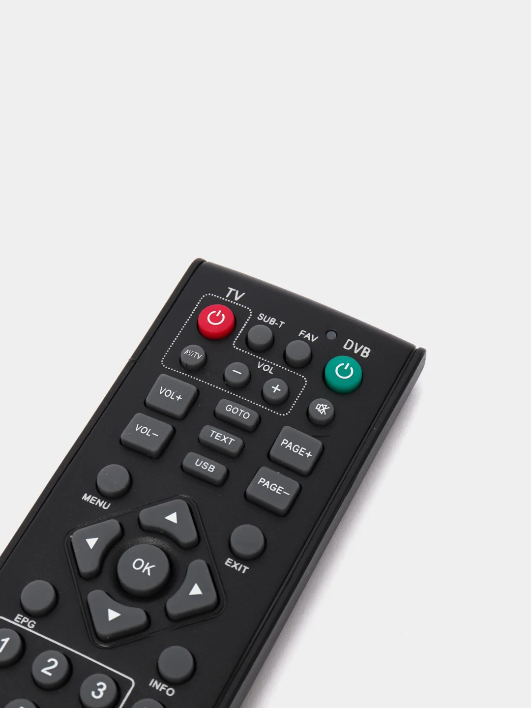 Пульт для телевизора и игровых приставок (ТV,DVB-T2, Триколор) LCD / LED, универсальный