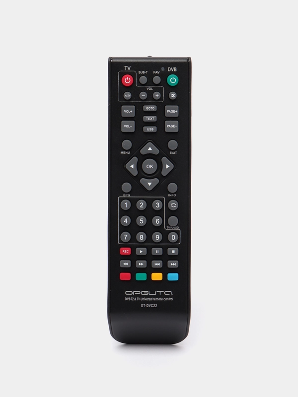 Пульт для телевизора и игровых приставок (ТV,DVB-T2, Триколор) LCD / LED, универсальный