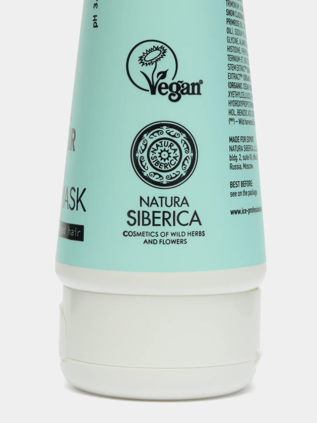 Маска для сухих и поврежденных волос Refill My Hair ICE by Natura Siberica, 200 мл
