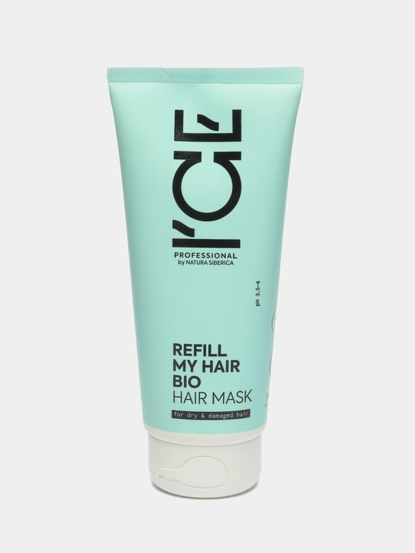 Маска для сухих и поврежденных волос Refill My Hair ICE by Natura Siberica, 200 мл